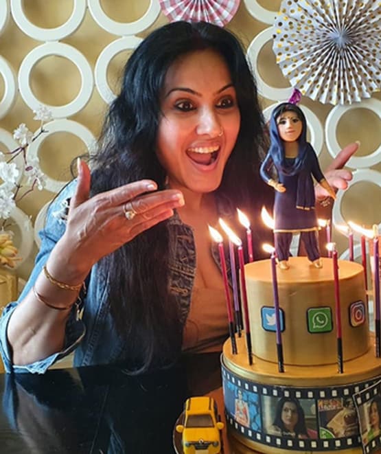 शादी के बाद काम्या का पहला बर्थडे, पति ने फिल्मी अंदाज में किया सेलिब्रेट