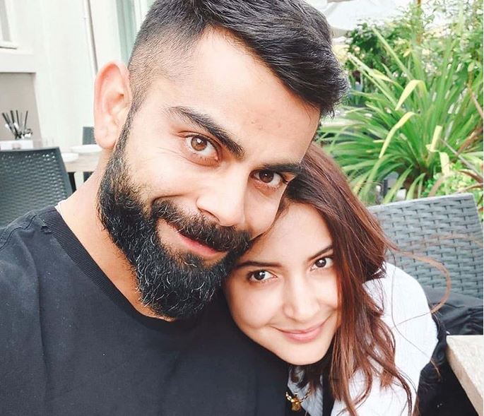 Virat Kohli and Anushka Sharma