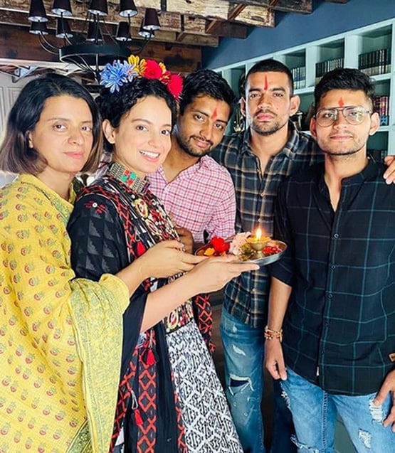 मनाली में कंगना रनौत का राखी सेलिब्रेशन, भाई के लिए लिखा स्पेशल पोस्ट