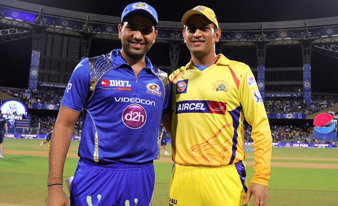 Rohit sharma and ms dhoni