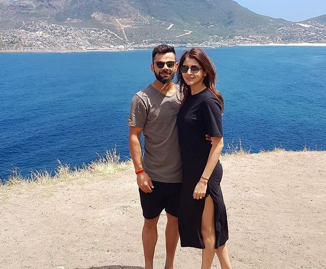 Virat Kohli and Anushka Sharma