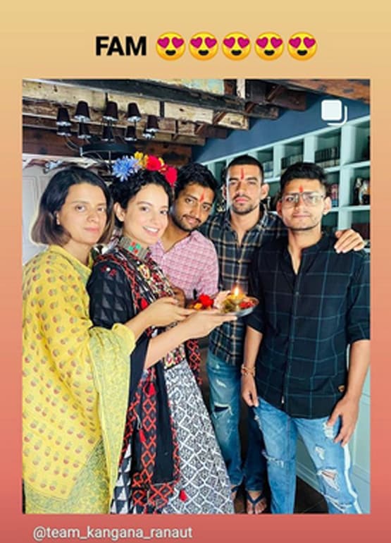 मनाली में कंगना रनौत का राखी सेलिब्रेशन, भाई के लिए लिखा स्पेशल पोस्ट