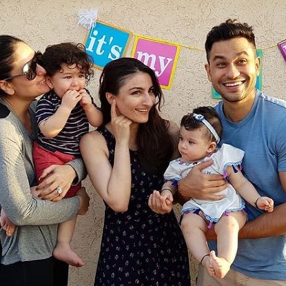 करीना, तैमूर, सोहा अली खान, इनाया, कुणाल खेमू