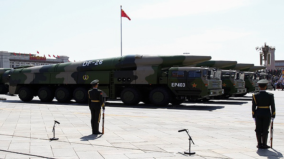 China fires carrier killer missile