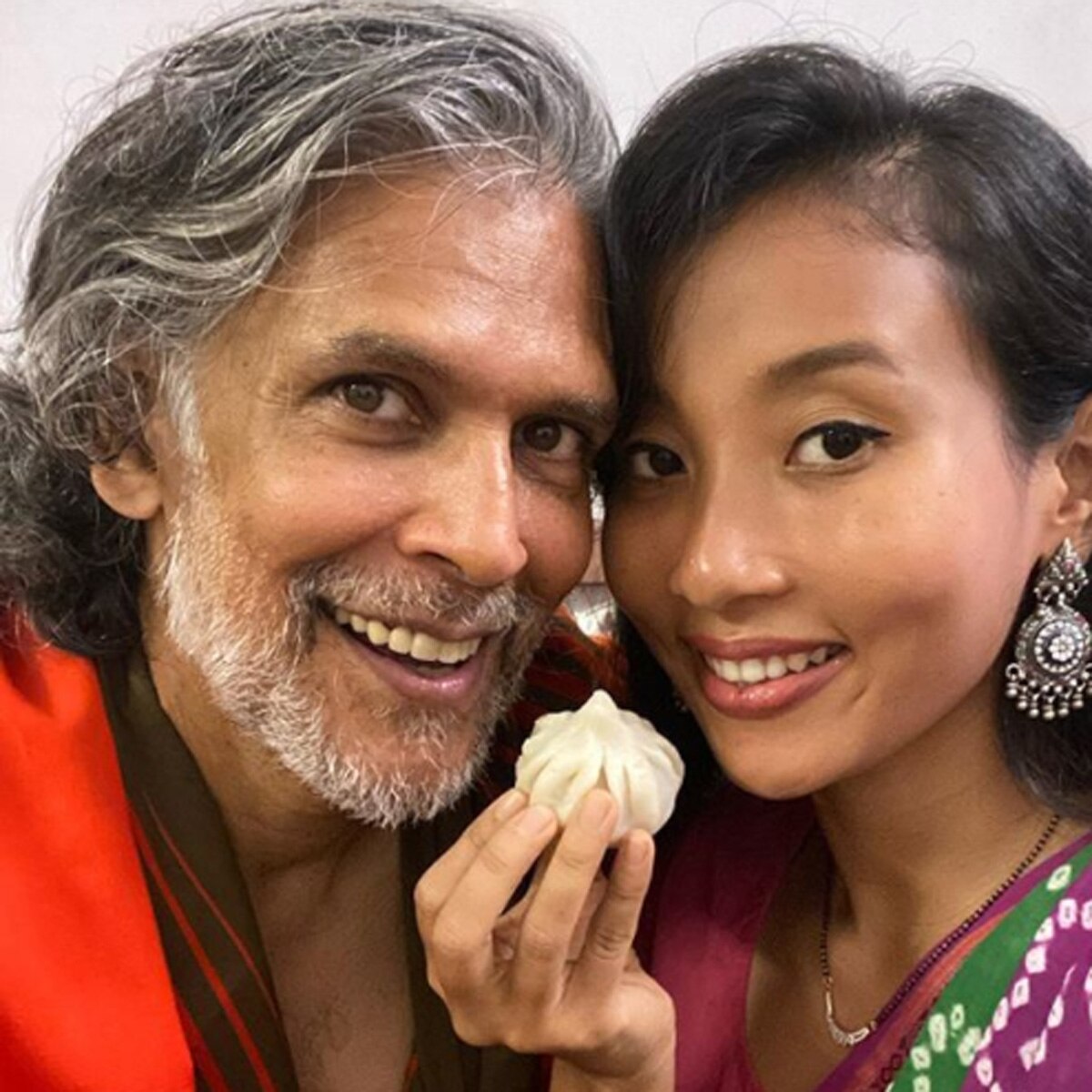 मिलिंद सोमन और अंकिता कोंवर