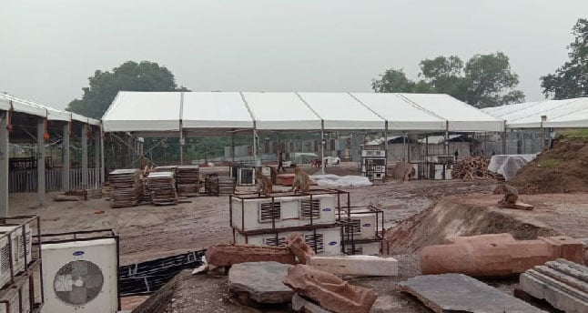 भूमिपूजन को 3 दिन शेष, तस्वीरों में देखें अयोध्या में कहां तक पहुंची तैयारी