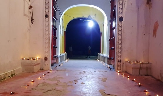 भूमिपूजन से पहले देखिए रात में कैसे जगमगाई अयोध्या नगरी, Photos