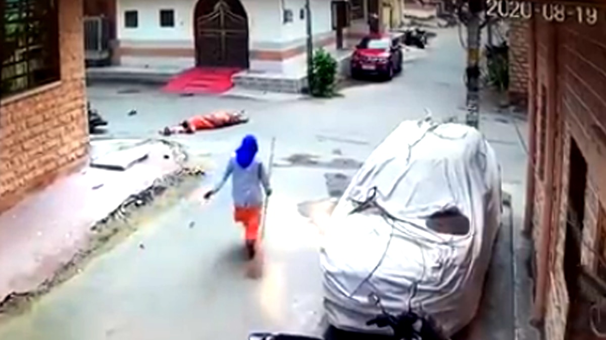 CCTV में रिकॉर्ड एक्सीडेंट