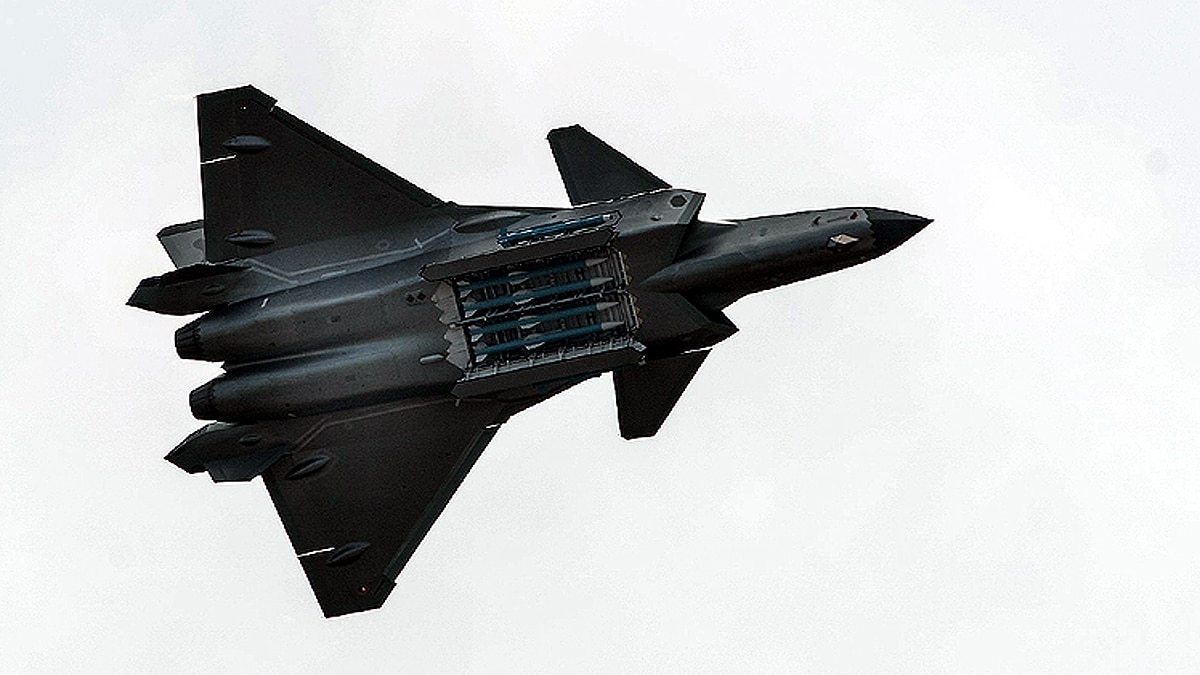 China Flown J-20 Over LAC Ladakh Rafale prepared for action