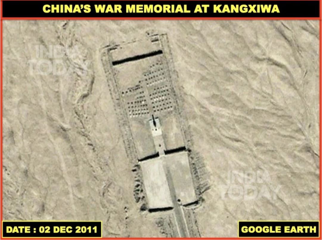 चीन ने वहां फिर बनाई सड़क