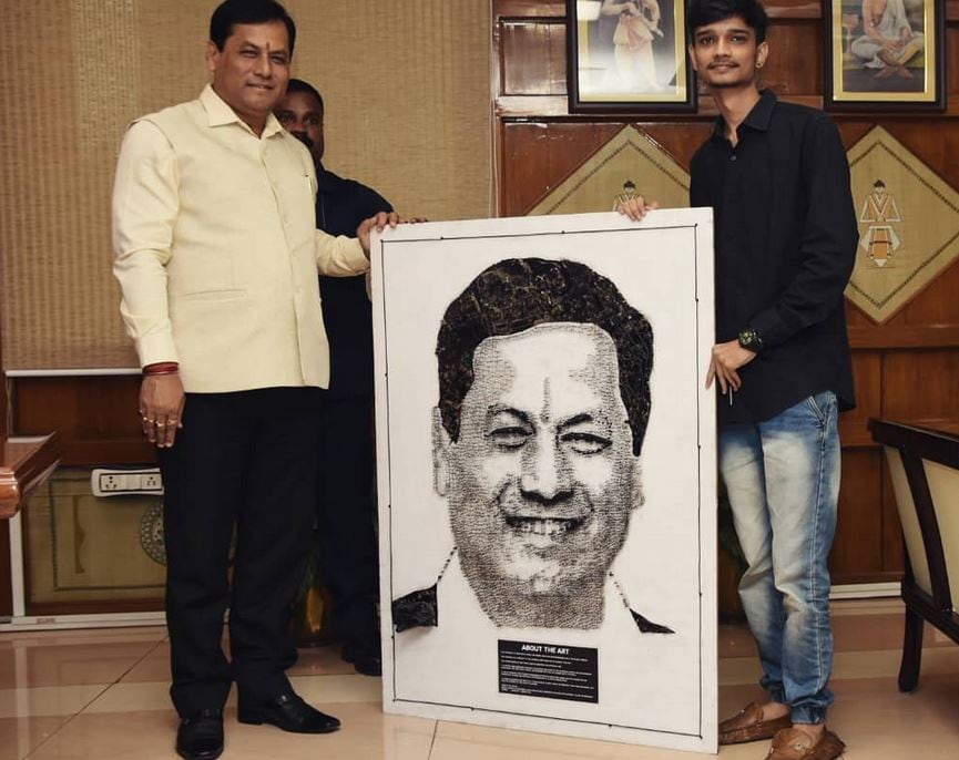 अनूठी श्रद्धांजलि, चीनी सामान से ही लिखी गलवान के शहीदों की कहानी