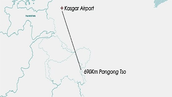 चीन ने लद्दाख से कुछ दूर तैनात किए परमाणु बमवर्षक, तेज फाइटर जेट