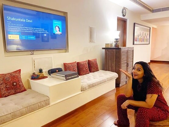 अंदर से ऐसा दिखता है विद्या बालन का घर, एक्ट्रेस ने शेयर की फोटो