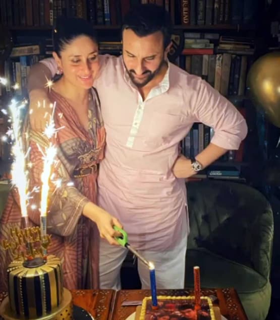 सैफ के बर्थडे सेलिब्रेशन में करीना ने पहना था सिल्क काफ्तान, ये है कीमत