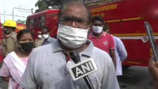 आंध्र: कोविड सेंटर बने होटल में लगी भीषण आग, 9 लोगों की मौत