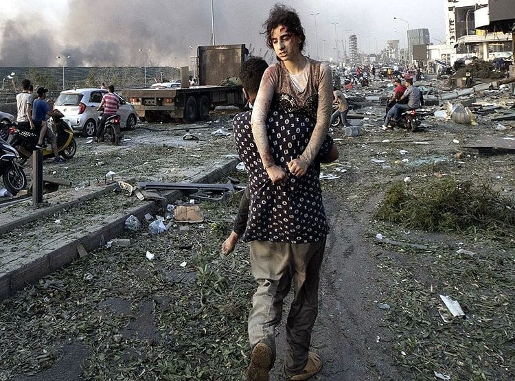 बेरूत धमाके में खाक हुए राशन के गोदाम, नहीं बचा एक महीने का भी अनाज