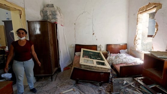 बेरूत धमाके में खाक हुए राशन के गोदाम, नहीं बचा एक महीने का भी अनाज