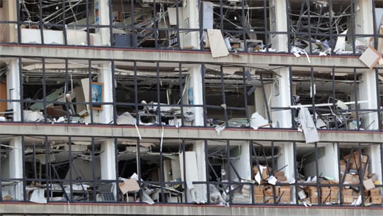 बेरूत धमाके में खाक हुए राशन के गोदाम, नहीं बचा एक महीने का भी अनाज