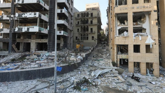 बेरूत धमाके में खाक हुए राशन के गोदाम, नहीं बचा एक महीने का भी अनाज