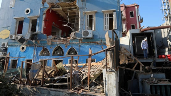 बेरूत धमाके में खाक हुए राशन के गोदाम, नहीं बचा एक महीने का भी अनाज