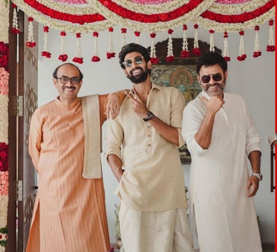 कोरोना के बीच राणा दग्गुबाती-मिहीका ने निभाई मेहंदी की रस्म, Photos