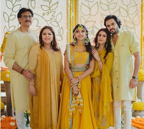 कोरोना के बीच राणा दग्गुबाती-मिहीका ने निभाई मेहंदी की रस्म, Photos