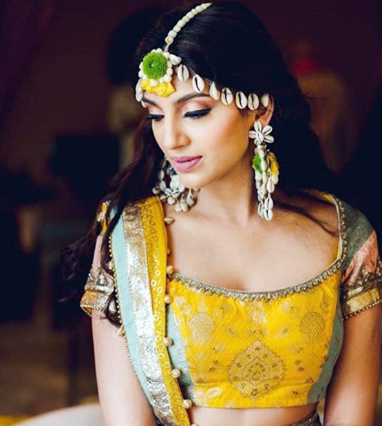 हल्दी सेरेमनी: एक दूसरे में खोए नजर आए राणा दग्गुबाती और मिहीका