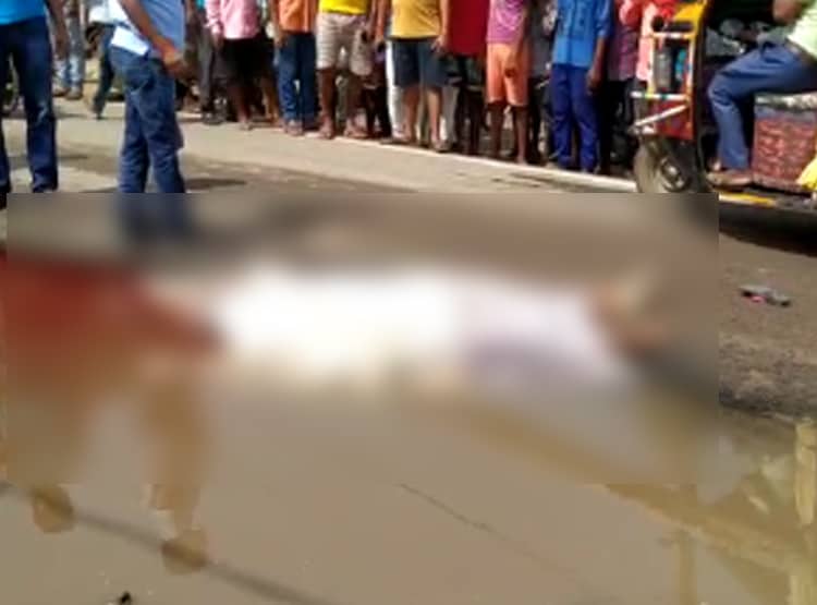 सनकी पति ने कुदाल से काटा पत्नी का सिर, कत्ल कर पहुंचा थाने