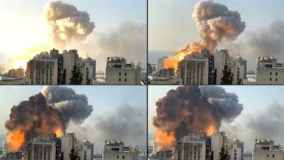 PHOTOS: लेबनान में 'परमाणु बम जैसा' धमाका, 4000 लोग घायल, 78 मरे