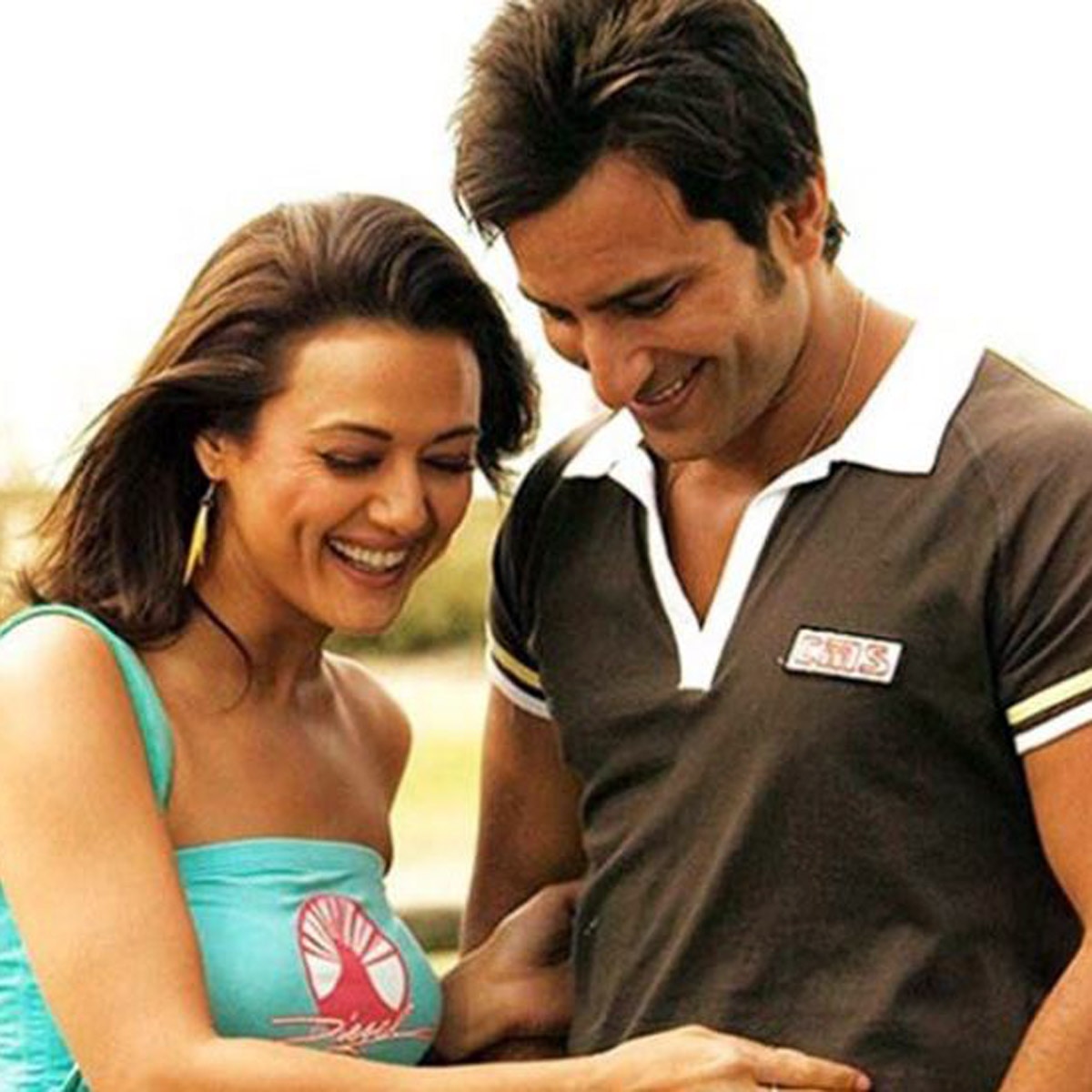 सैफ अली खान- प्रीति ज‍िंटा