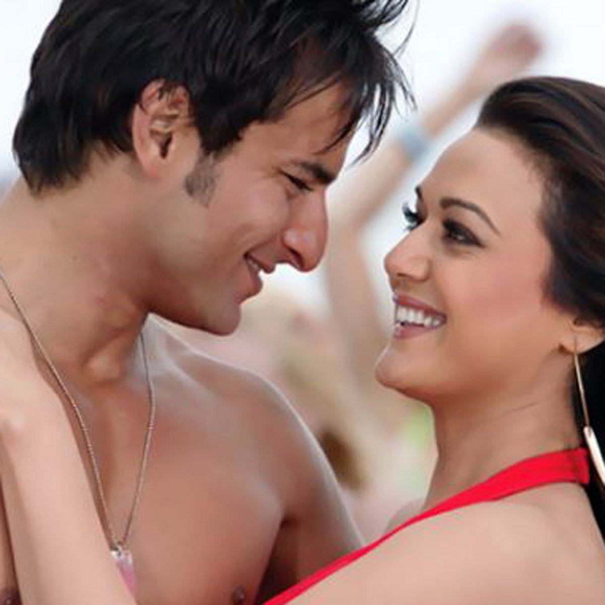 सैफ अली खान- प्रीति ज‍िंटा 