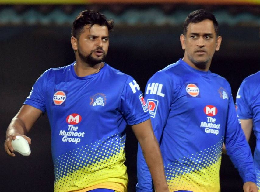 Raina and Dhoni