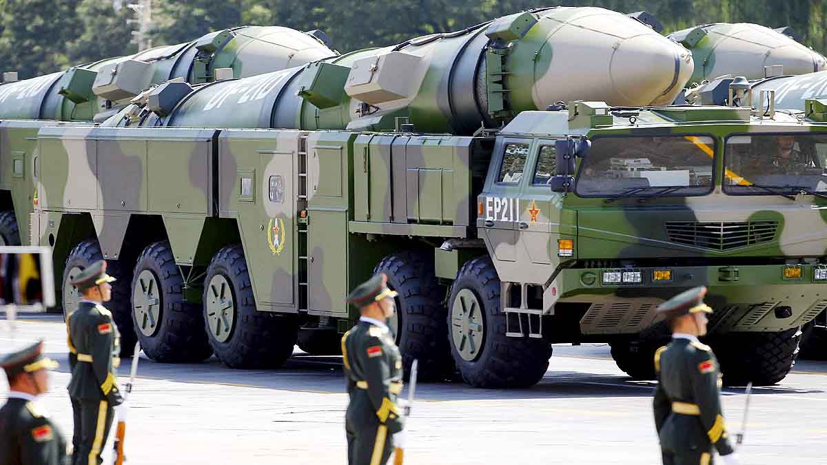 China fires carrier killer missile
