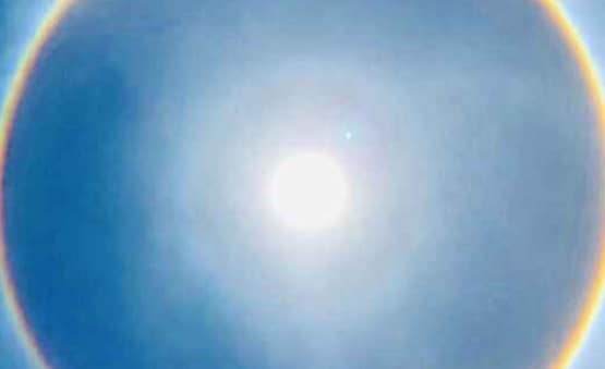 रामेश्वरम में दिखा सूर्य का अद्भुत नजारा, देखते रह गए लोग