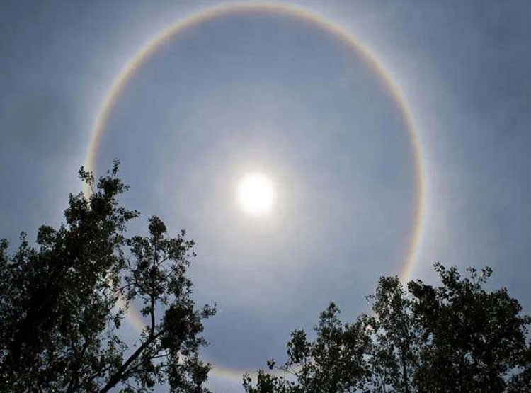 रामेश्वरम में दिखा सूर्य का अद्भुत नजारा, देखते रह गए लोग