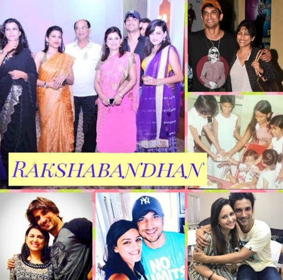 सुशांत की बहन श्वेता ने भाई को राखी बांधते हुए शेयर की पुरानी फोटो, लिखा ये