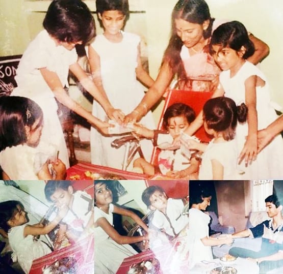 सुशांत की बहन श्वेता ने भाई को राखी बांधते हुए शेयर की पुरानी फोटो, लिखा ये