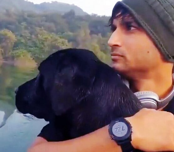 सुशांत के पिता के पास रहने लगा है उनका सबसे चहेता डॉगी, देखें तस्वीरें