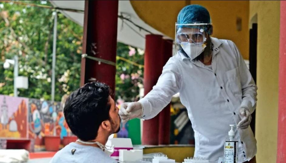 स्वैब लेने के बाद नवजात की मौत