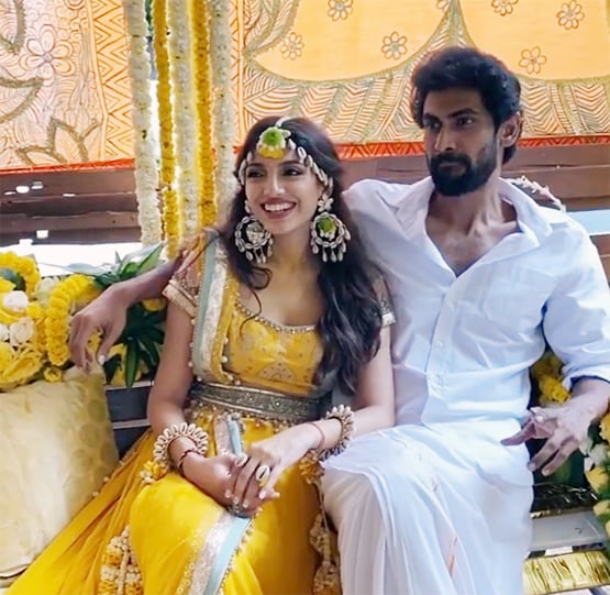 राणा दग्गुबाती के प्री-वेडिंग फंक्शन शुरू, सामने आई मिहीका बजाज की तस्वीर