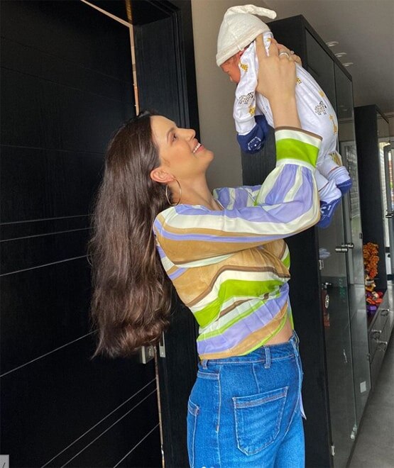 बेटे को बाहों में उठाए नताशा ने शेयर की फोटो, हार्दिक का आया रिएक्शन