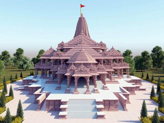 भूमिपूजन से ठीक पहले देखिए बनने के बाद अंदर-बाहर से कैसे होगा राममंदिर!