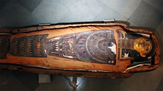 जयपुरः म्यूजियम में भरा पानी, 130 साल बाद शोकेस से निकली 2400 साल पुरानी ममी