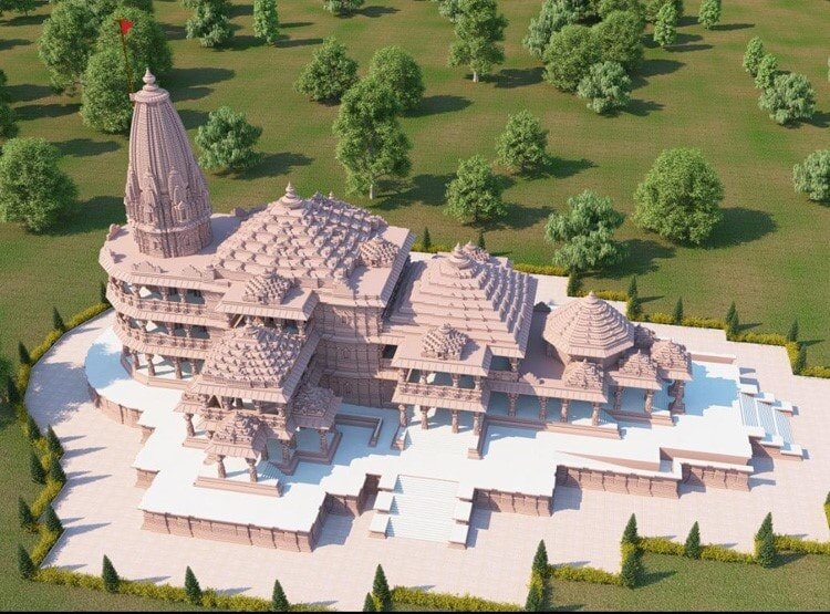 अयोध्या में राम मंदिर का ऐतिहासिक भूमि पूजन, ऐसी सजी है अयोध्या