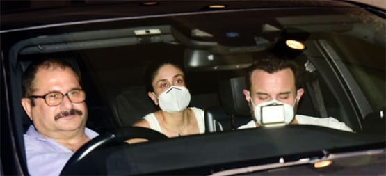 प्रेग्नेंसी अनाउंसमेंट के बाद अमृता-मलाइका से मिलीं करीना, सैफ भी थे साथ