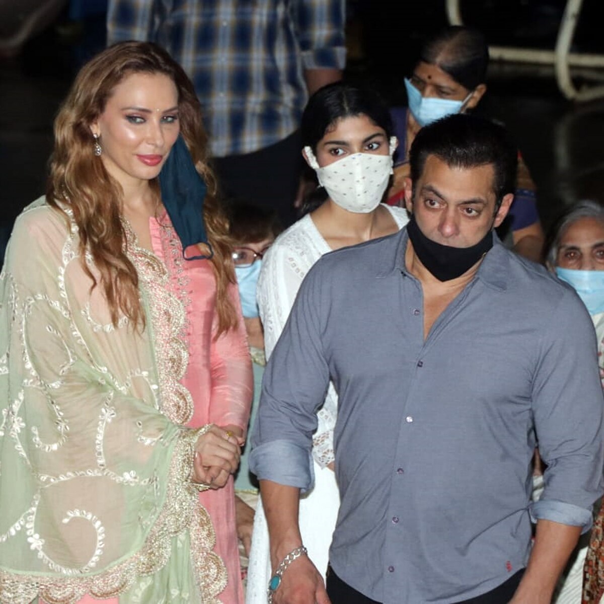 सलमान खान-यूलिया वंतूर (Photo-Yogen Shah)