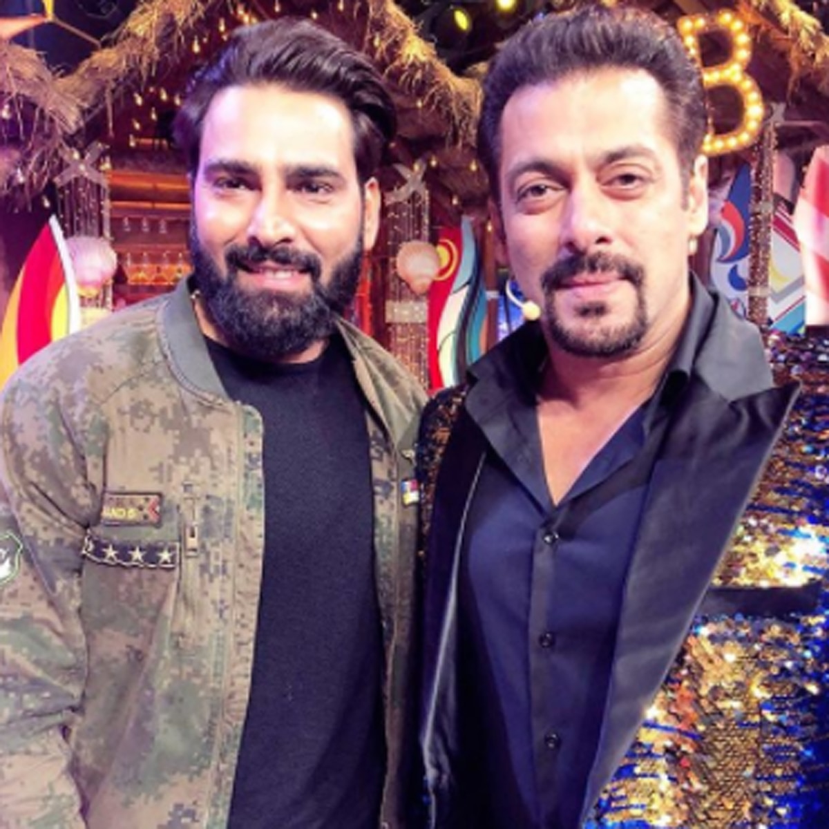 सलमान खान संग मनवीर गुर्जर