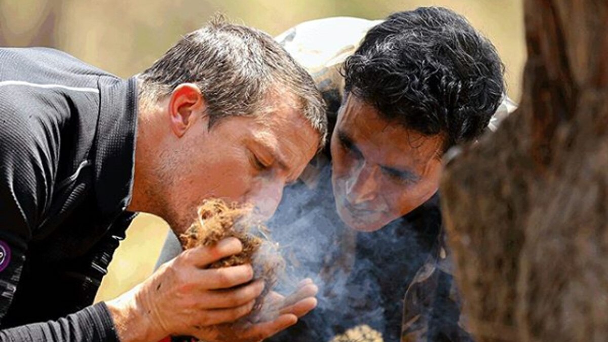 अक्षय कुमार और बेयर ग्रिल्स 