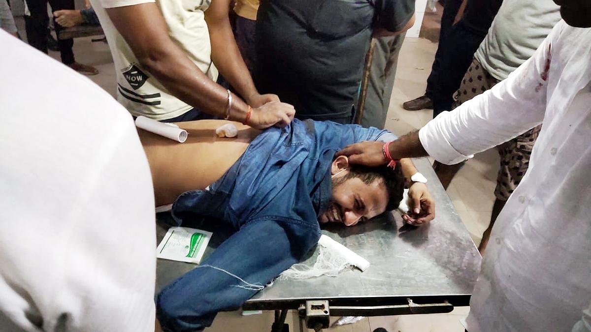 Arrah Bihar Election Yuva JDU National Secretary and Friend shot