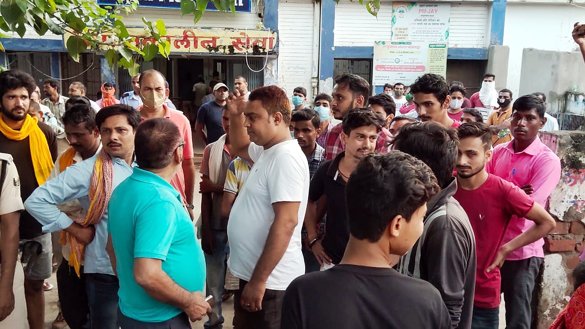 Arrah Bihar Election Yuva JDU National Secretary and Friend shot